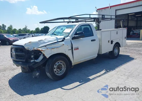 2012 Ram 2500 St from USA, damaged, VIN 3C7WD4AT9CG188051